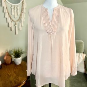 ❌ SOLD ❌ SOFT PINK CHIFFON BLOUSE